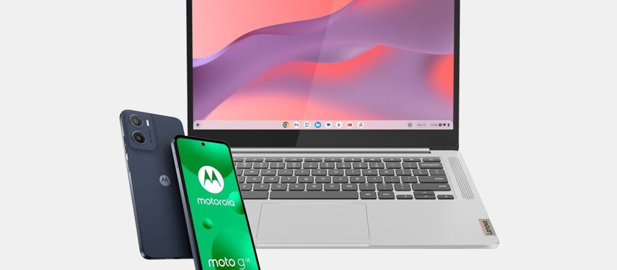 Pack Lenovo IdeaPad + Motorola G05