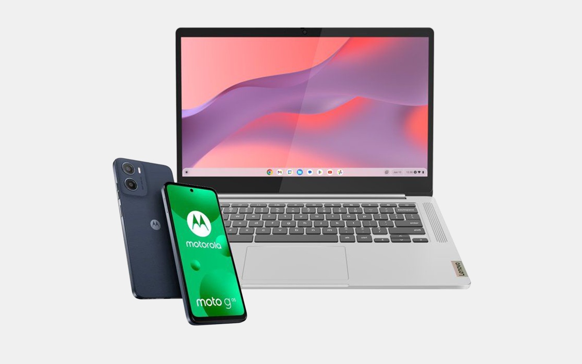 Pack Lenovo IdeaPad + Motorola G05